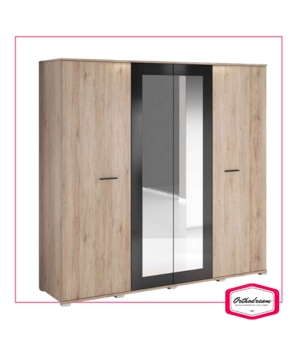 Chambre à Coucher Ines + Matelas et 2 Oreillers Gratuits – Image 9