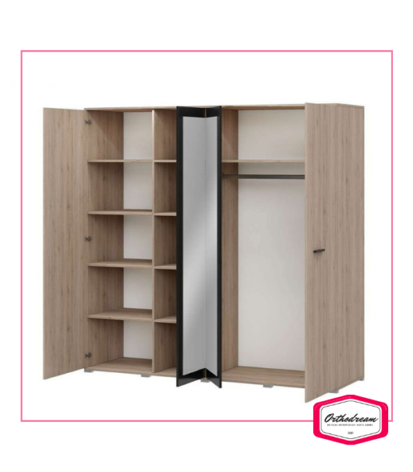 Chambre à Coucher Ines + Matelas et 2 Oreillers Gratuits – Image 3