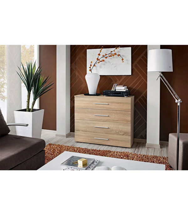 Chambre à Coucher Prestige Chêne + Matelas et 2 Oreillers Gratuits – Image 3