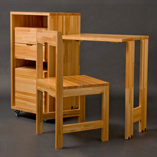 Bureau Pliant Bois