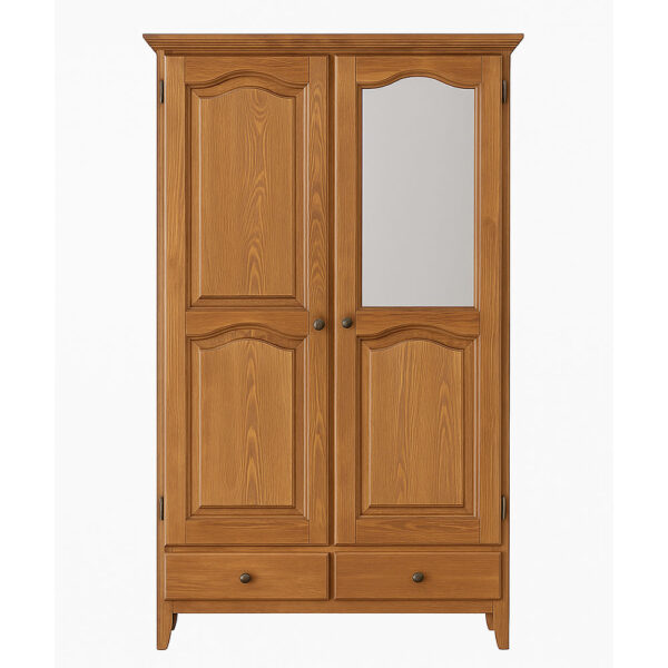 Garde-Robe 2 Port en Bois Teinté