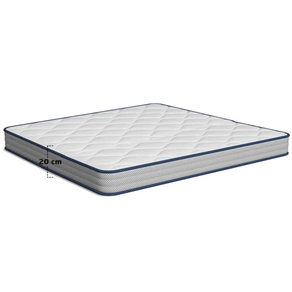 Matelas Mousse Économique 2 Places 20 cm