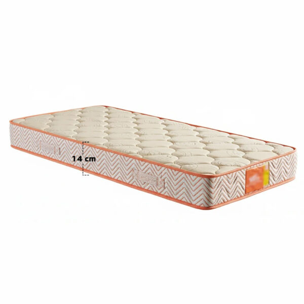 Matelas Mousse Matelassé 4 Étoiles 1 Place Hauteur 14 cm