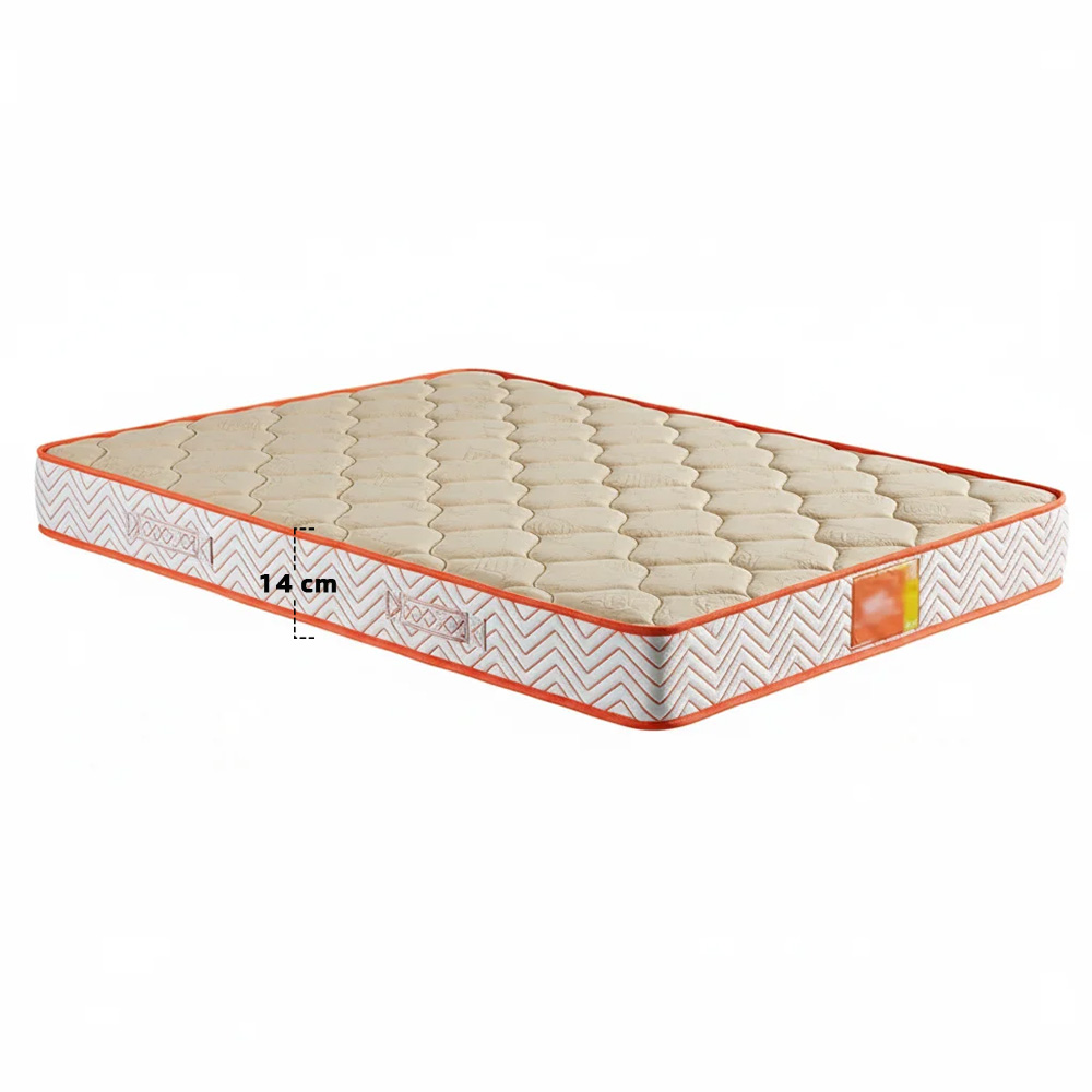 Matelas Mousse Matelassé 4 Étoiles 2 Places Hauteur 14 cm