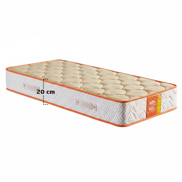Matelas Mousse Matelassé 4 Étoiles 1 Place Hauteur 20 cm