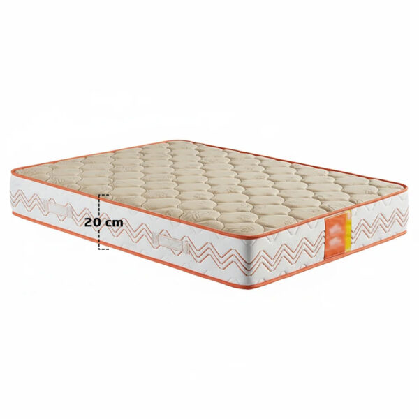 Matelas Mousse Matelassé 4 Étoiles 2 Places Hauteur 20 cm