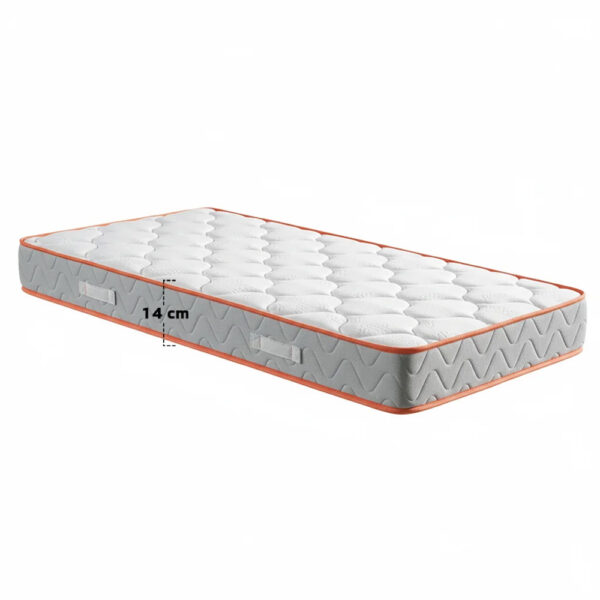 Matelas Mousse Matelassé 5 Étoiles 1 Place Hauteur 14 cm