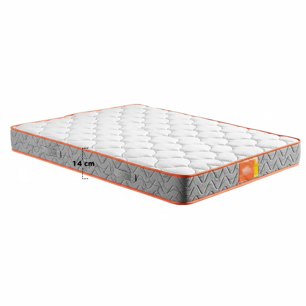 Matelas Mousse Matelassé 5 Étoiles 2 Places Hauteur 14 cm